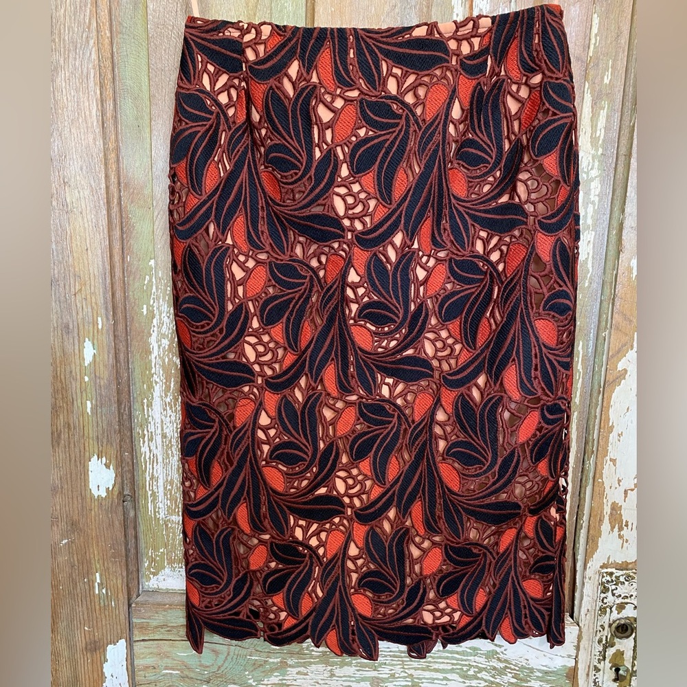 Antonio Melani “Francis” Embroidered Skirt
